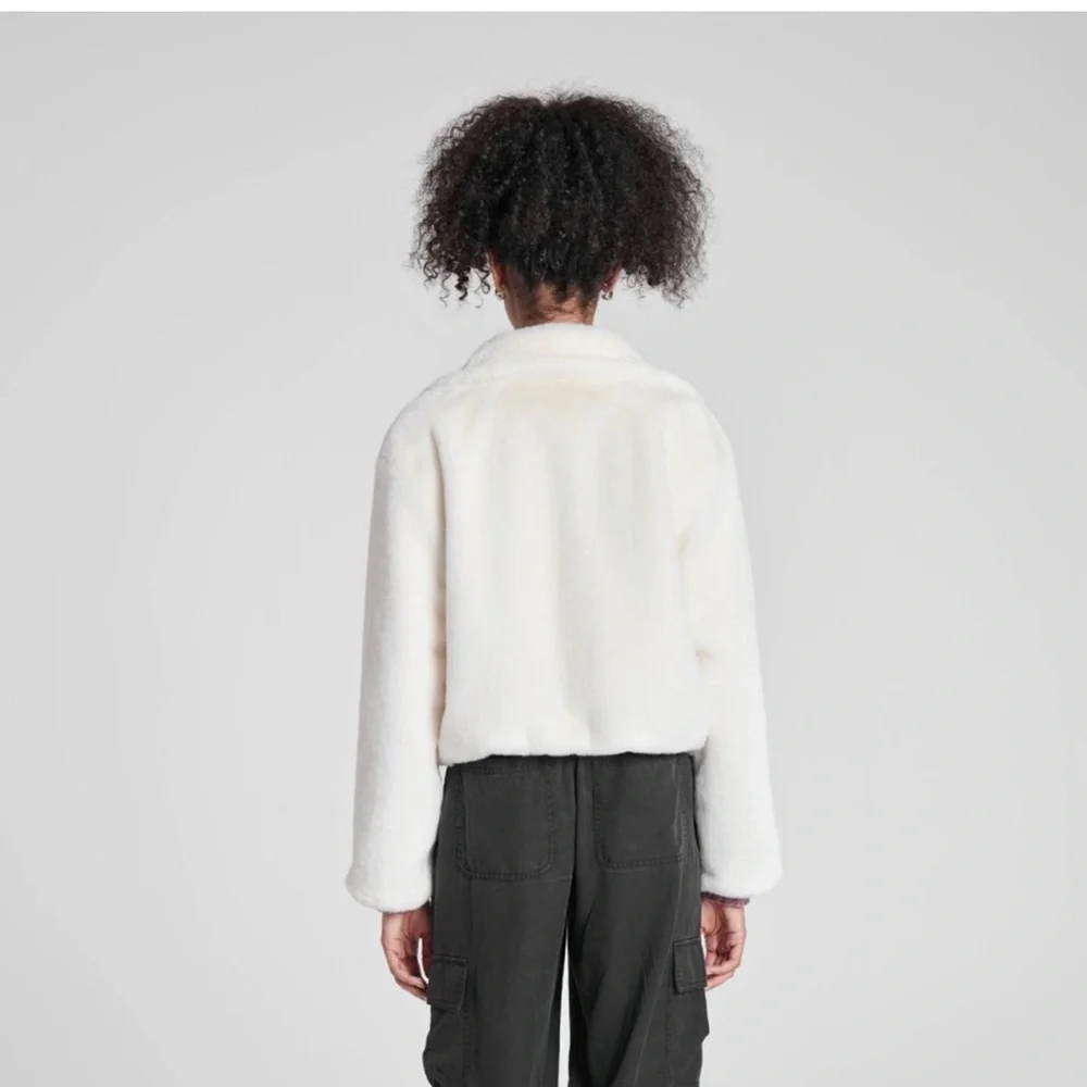Wild Fable Zip Front Faux Fur Jacket - Picture 3 of 7